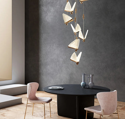 Pendant lamp BUTTERFLY by Rodesigne — modern pendant light, custom designer lighting by RODESIGNE