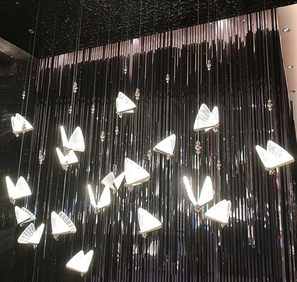 Pendant lamp BUTTERFLY by Rodesigne — modern pendant light, custom designer lighting by RODESIGNE