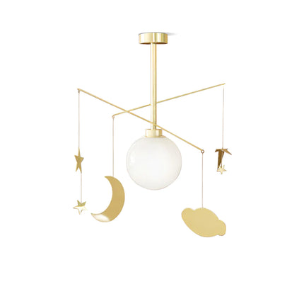 Pendant lamp CARLALE by Rodesigne — brass modern pendant light, custom designer lighting by RODESIGNE