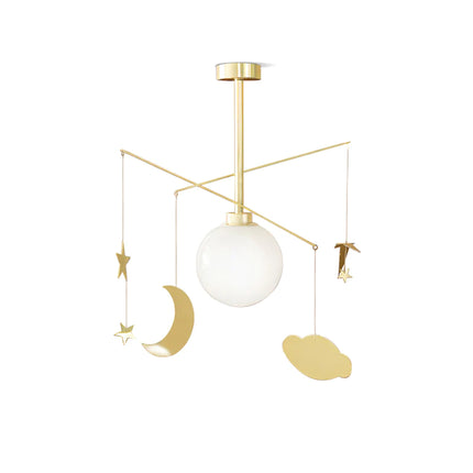 Pendant lamp CARLALE by Rodesigne — brass modern pendant light, custom designer lighting by RODESIGNE