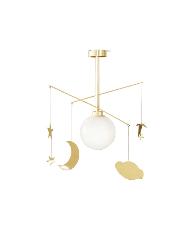 Pendant lamp CARLALE by Rodesigne — brass modern pendant light, custom designer lighting by RODESIGNE