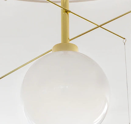 Pendant lamp CARLALE by Rodesigne — brass modern pendant light, custom designer lighting by RODESIGNE
