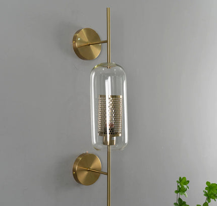 Wall lamp (Sconce) WICK by Rodesigne — glass wall sconce lamp, designer lighting by RODESIGNE