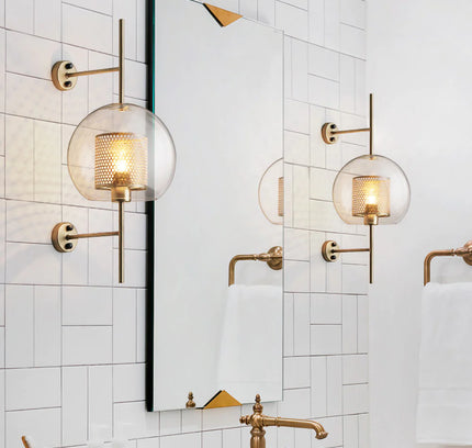 Wall lamp (Sconce) WICK by Rodesigne — glass wall sconce lamp, designer lighting by RODESIGNE