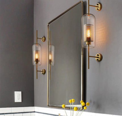 Wall lamp (Sconce) WICK by Rodesigne — glass wall sconce lamp, designer lighting by RODESIGNE