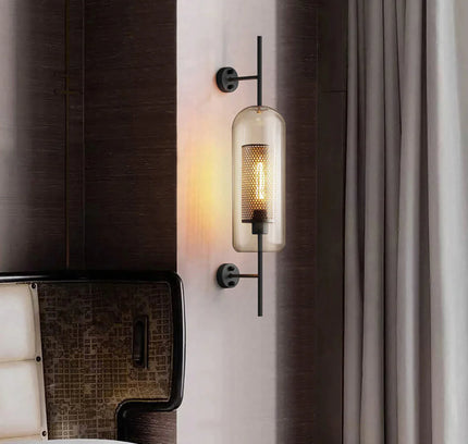 Wall lamp (Sconce) WICK by Rodesigne — glass wall sconce lamp, designer lighting by RODESIGNE