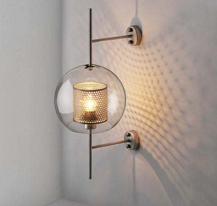 Wall lamp (Sconce) WICK by Rodesigne — glass wall sconce lamp, designer lighting by RODESIGNE