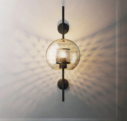 Wall lamp (Sconce) WICK by Rodesigne — glass wall sconce lamp, designer lighting by RODESIGNE