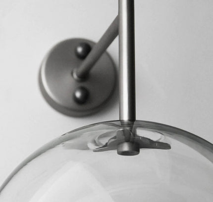 Wall lamp (Sconce) WICK by Rodesigne — glass wall sconce lamp, designer lighting by RODESIGNE