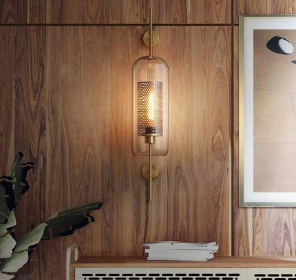 Wall lamp (Sconce) WICK by Rodesigne — glass wall sconce lamp, designer lighting by RODESIGNE