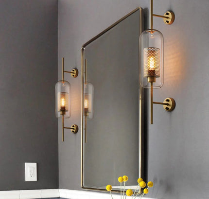 Wall lamp (Sconce) WICK by Rodesigne — glass wall sconce lamp, designer lighting by RODESIGNE