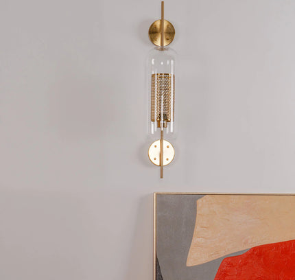 Wall lamp (Sconce) WICK by Rodesigne — glass wall sconce lamp, designer lighting by RODESIGNE