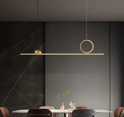Chandelier LINE AIR by Rodesigne — designer chandelier, custom lighting by RODESIGNE