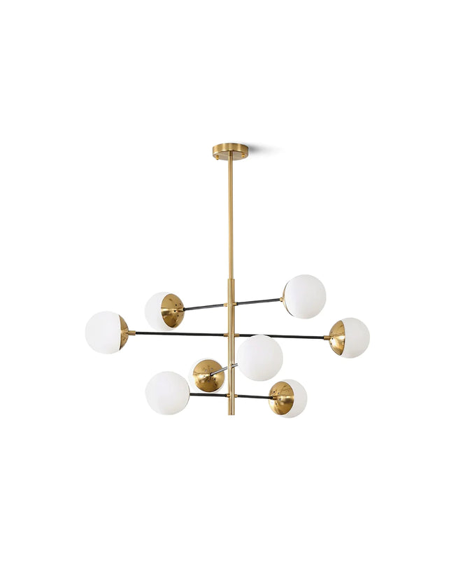 Chandelier COMPO by Rodesigne — brass designer chandelier, custom lighting by RODESIGNE