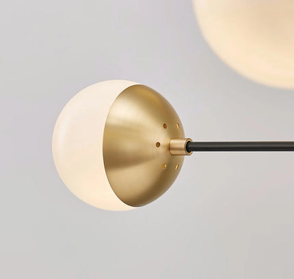Chandelier COMPO by Rodesigne — brass designer chandelier, custom lighting by RODESIGNE