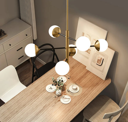 Chandelier COMPO by Rodesigne — brass designer chandelier, custom lighting by RODESIGNE