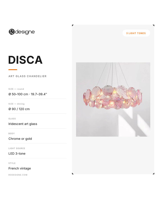 Chandelier DISCA by Rodesigne — specifications