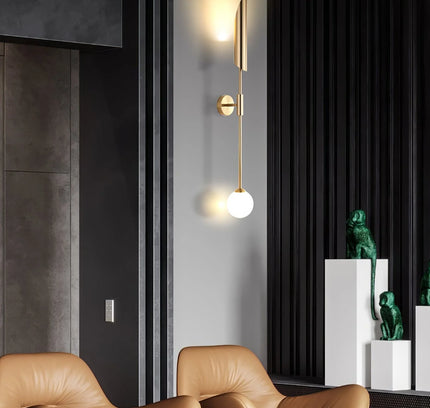Wall lamp (Sconce) TALER by Rodesigne — glass wall sconce lamp, designer lighting by RODESIGNE