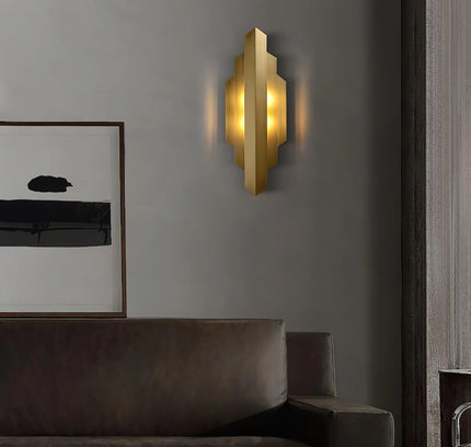 Wall lamp (Sconce) DONEX by Rodesigne — brass wall sconce lamp, designer lighting by RODESIGNE