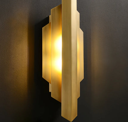 Wall lamp (Sconce) DONEX by Rodesigne — brass wall sconce lamp, designer lighting by RODESIGNE