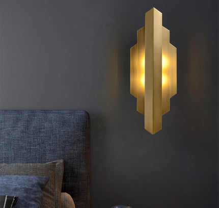 Wall lamp (Sconce) DONEX by Rodesigne — brass wall sconce lamp, designer lighting by RODESIGNE