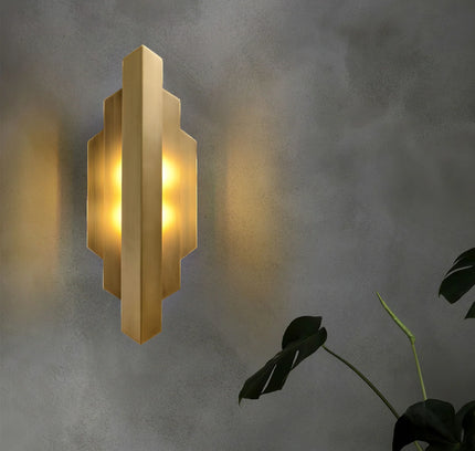 Wall lamp (Sconce) DONEX by Rodesigne — brass wall sconce lamp, designer lighting by RODESIGNE