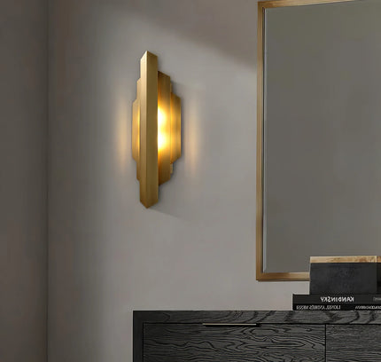 Wall lamp (Sconce) DONEX by Rodesigne — brass wall sconce lamp, designer lighting by RODESIGNE