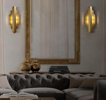 Wall lamp (Sconce) DONEX by Rodesigne — brass wall sconce lamp, designer lighting by RODESIGNE
