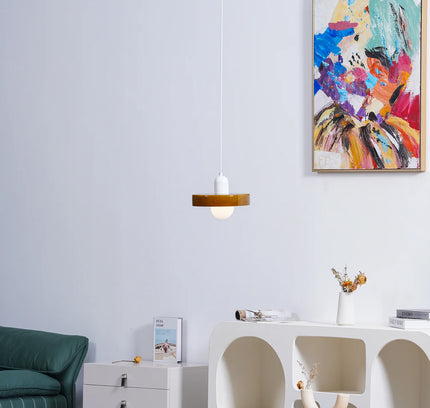 Pendant lamp ORBA by Rodesigne — glass modern pendant light, custom designer lighting by RODESIGNE