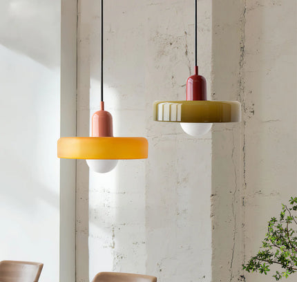 Pendant lamp ORBA by Rodesigne — glass modern pendant light, custom designer lighting by RODESIGNE