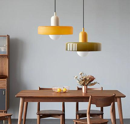 Pendant lamp ORBA by Rodesigne — glass modern pendant light, custom designer lighting by RODESIGNE