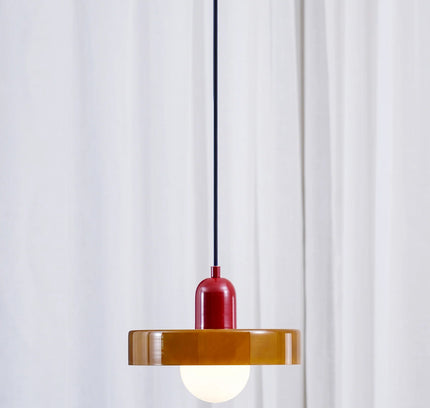 Pendant lamp ORBA by Rodesigne — glass modern pendant light, custom designer lighting by RODESIGNE