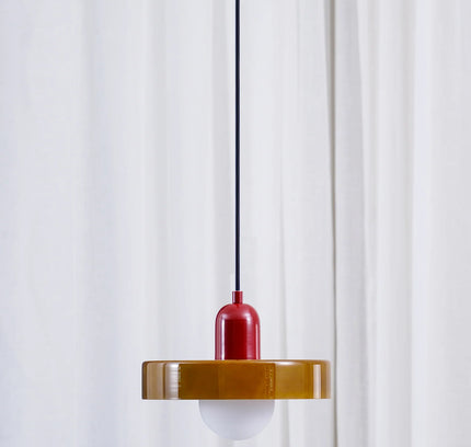 Pendant lamp ORBA by Rodesigne — glass modern pendant light, custom designer lighting by RODESIGNE