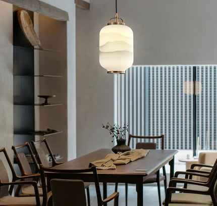 Pendant lamp EZIO by Rodesigne — brass modern pendant light, custom designer lighting by RODESIGNE