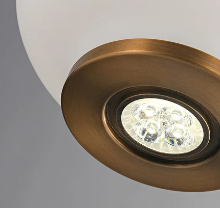 Pendant lamp EZIO by Rodesigne — brass modern pendant light, custom designer lighting by RODESIGNE