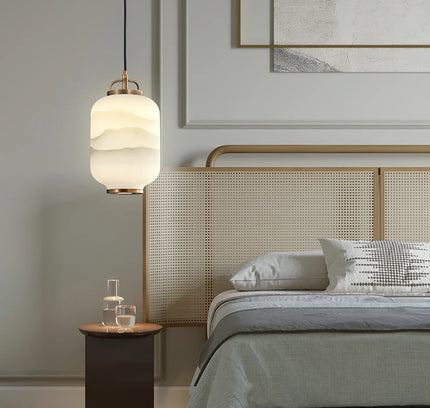Pendant lamp EZIO by Rodesigne — brass modern pendant light, custom designer lighting by RODESIGNE
