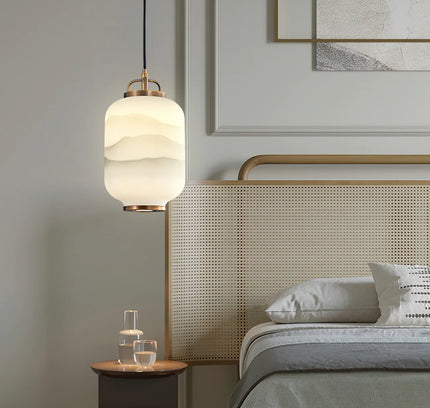 Pendant lamp EZIO by Rodesigne — brass modern pendant light, custom designer lighting by RODESIGNE