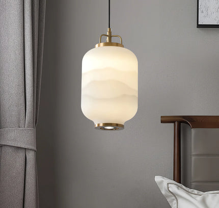 Pendant lamp EZIO by Rodesigne — brass modern pendant light, custom designer lighting by RODESIGNE