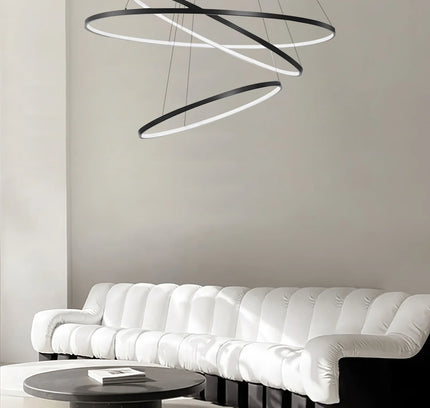 Chandelier LOAT RING by Rodesigne — designer chandelier, custom lighting by RODESIGNE