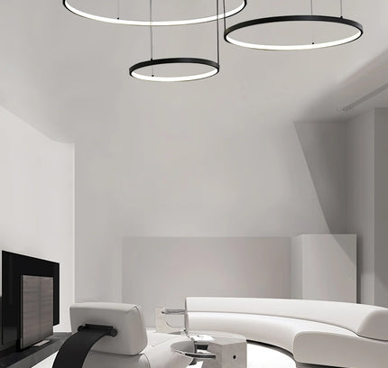 Chandelier LOAT RING by Rodesigne — designer chandelier, custom lighting by RODESIGNE