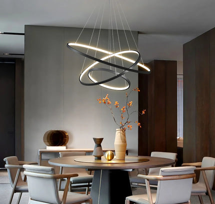 Chandelier LOAT RING by Rodesigne — designer chandelier, custom lighting by RODESIGNE