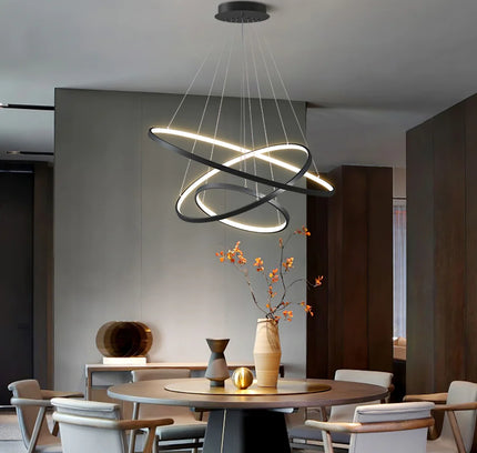 Chandelier LOAT RING by Rodesigne — designer chandelier, custom lighting by RODESIGNE