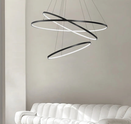 Chandelier LOAT RING by Rodesigne — designer chandelier, custom lighting by RODESIGNE