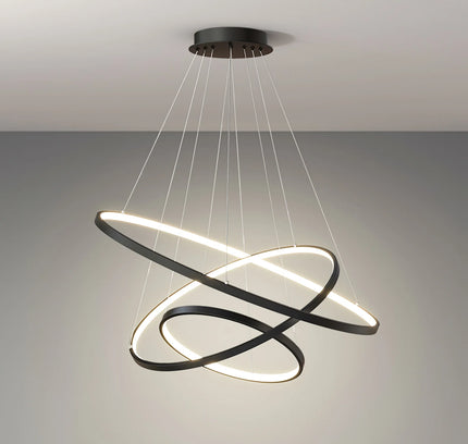 Chandelier LOAT RING by Rodesigne — designer chandelier, custom lighting by RODESIGNE