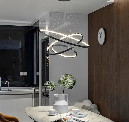 Chandelier LOAT RING by Rodesigne — designer chandelier, custom lighting by RODESIGNE