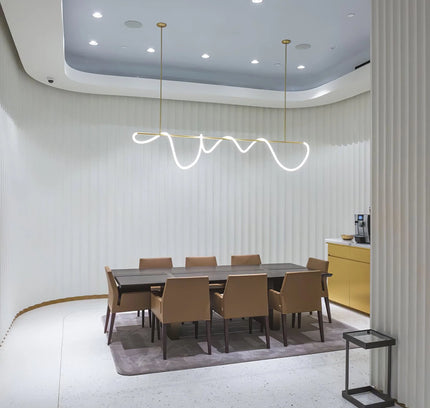 Chandelier TRACER BAR by Rodesigne — designer chandelier, custom lighting by RODESIGNE
