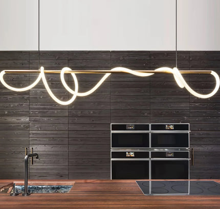 Chandelier TRACER BAR by Rodesigne — designer chandelier, custom lighting by RODESIGNE