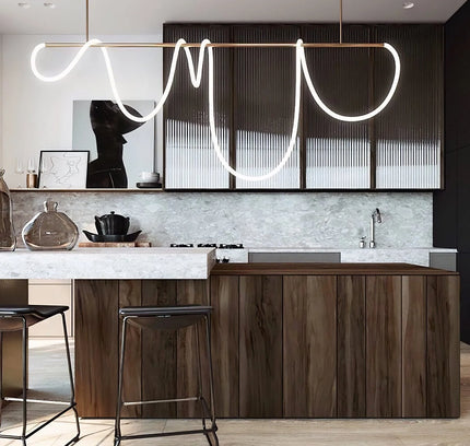 Chandelier TRACER BAR by Rodesigne — designer chandelier, custom lighting by RODESIGNE