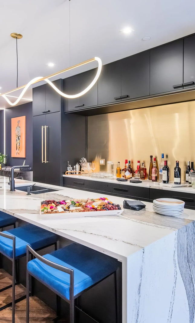 Chandelier TRACER BAR by Rodesigne