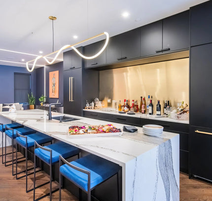 Chandelier TRACER BAR by Rodesigne — designer chandelier, custom lighting by RODESIGNE